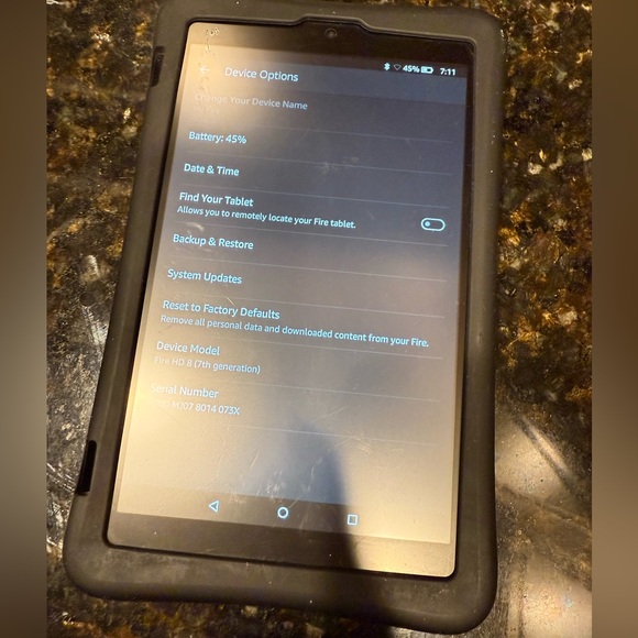 Fire Tablet - Picture 7 of 7